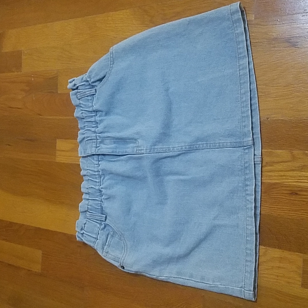 Entro Light Blue Denim Skirt
